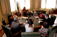 Un momento de la firma