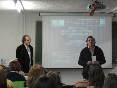 Jornadas con orientadores de la provincia