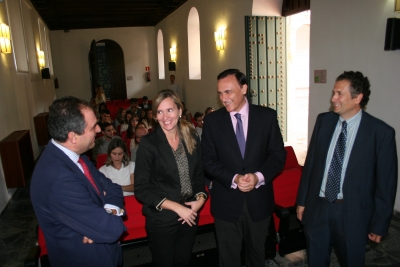 De izq a dcha, Alvear, Bernad, Gmez Villamandos y Fuentes