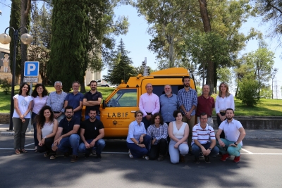 Investigadores del proyecto CILIFO en el Campus de Rabanales de la Universidad de Córdoba