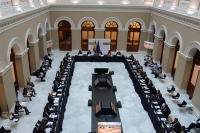 Imagen de la constitución de la Mesa Nacional de Regadío