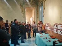 Una exposición recrea las costumbres de la población romana de Mellaria a la hora de comer