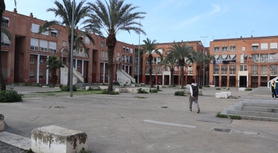 Plaza del barrio de Palmeras