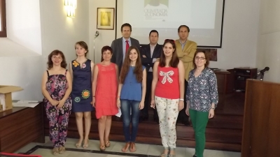 Entrega de premios a alumnas y profesoras de la Olimpiada de Economa