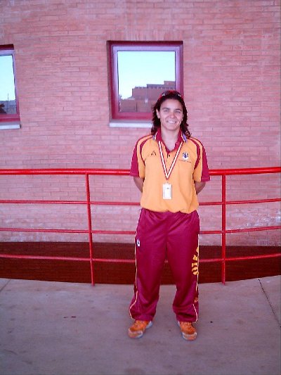 Inmaculada Gonzalez, bronce en jabalina en los nacionales universitarios