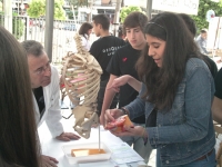 Estudiantes en la edicin del Paseo en 2012