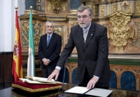 Toma de posesin de Roldn Nogueras como rector de la Universidad de Crdoba 