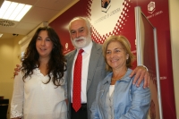 M Jose Romero, Antonio Garca del Moral y Carmen Galn