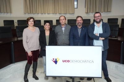 De izquierda a derecha, Pilar Montesinos, Ana Andreu, Emilio Camacho, José Luis Quero y Rafael Pimentel